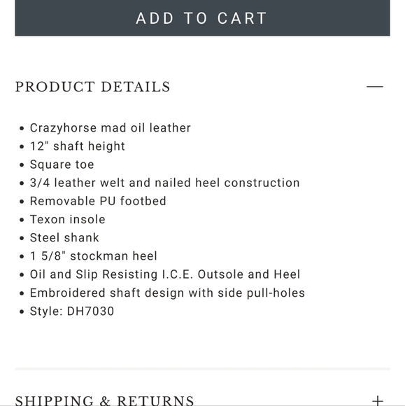 Double H Roper Cowboy boot - Picture 2 of 7